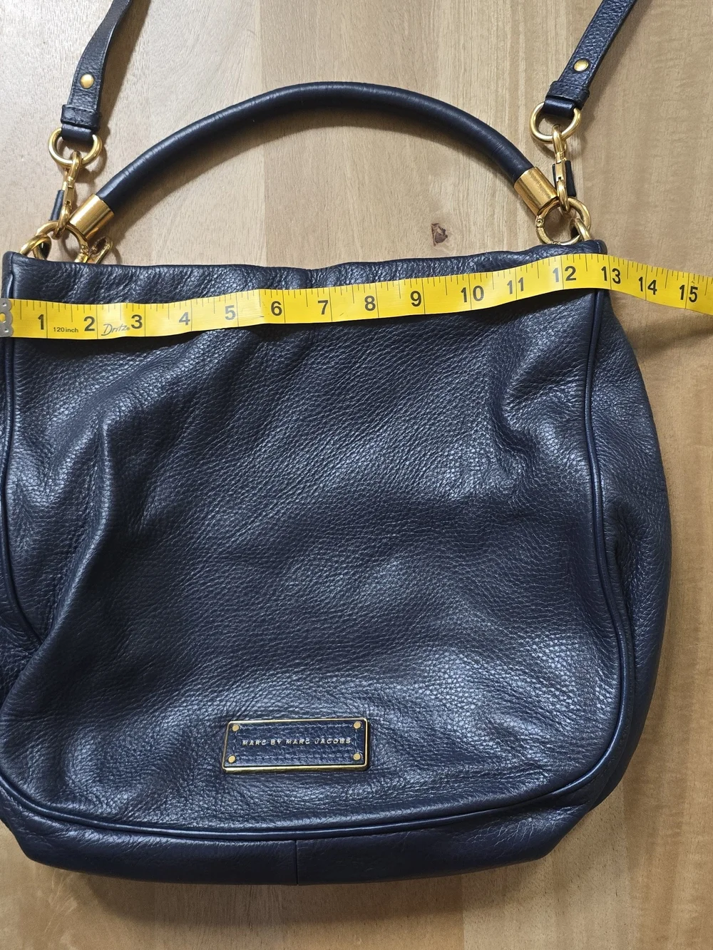 Marc by Marc Jacobs Black Leather Hobo Tote